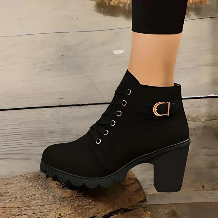 EB | Damen Stiefeletten mit Reißverschluss