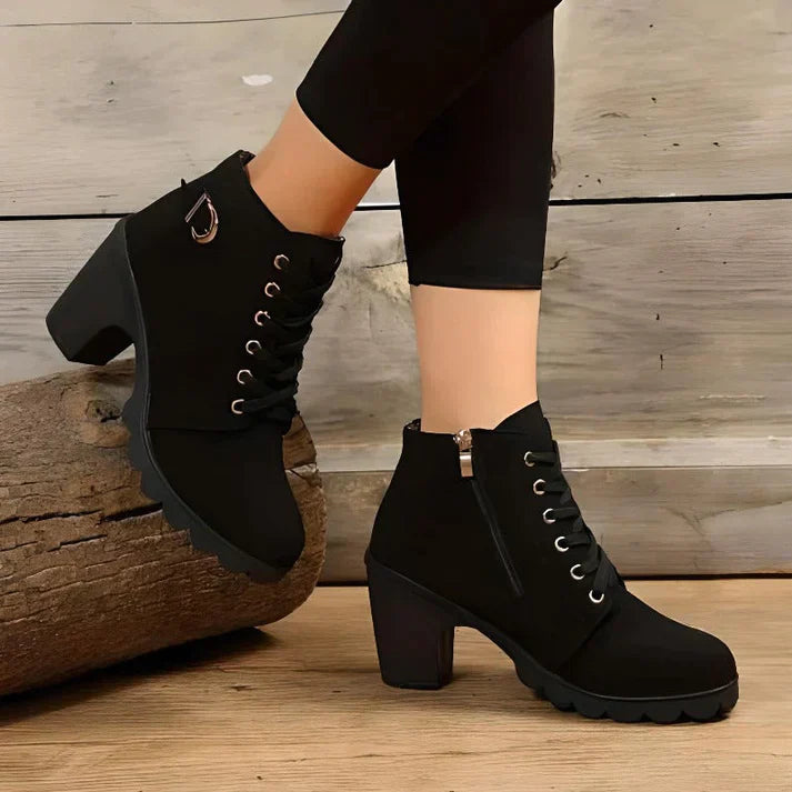 EB | Damen Stiefeletten mit Reißverschluss