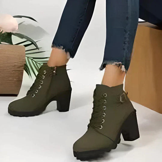 EB | Damen Stiefeletten mit Reißverschluss