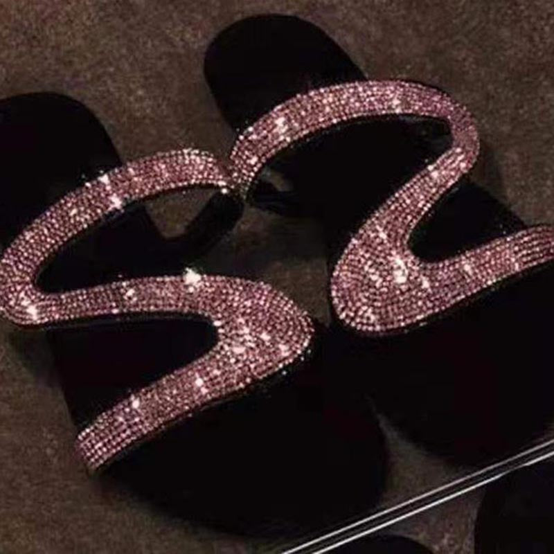 EB | Elegante Glitzer-Sandale für Damen : 2024 Edition